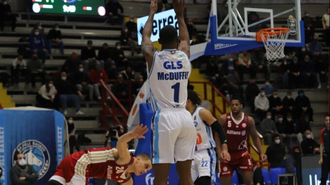 Gevi Napoli Basket-Allianz Trieste: 89-82